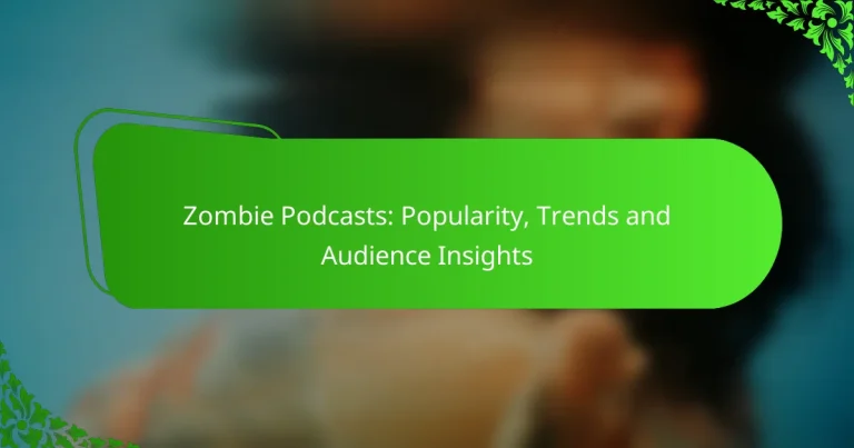 Zombie Podcasts: Popularity, Trends and Audience Insights