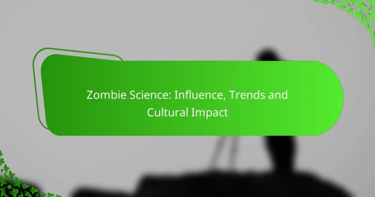 Zombie Science: Influence, Trends and Cultural Impact